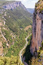 Route des crêtes des gorges du Verdon