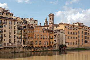 Rive de l'Arno à Florence