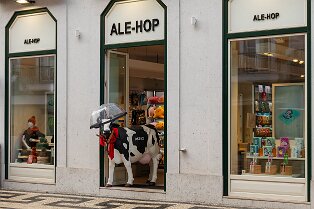 Ale-Hop à Lisbonne devanture du magasin Ale-Hop à Lisbonne