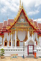 Ubosot du Wat Devaraj Kunchon Ubosot du Wat Devaraj Kunchon à Bangkok