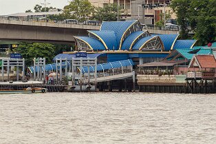 Chao Phraya Express Boat Embarcadère pour le Chao Phraya Express Boat